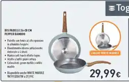 Unieuro BIS PADELLE 24-28 CM PEPPER BAMBOO offerta