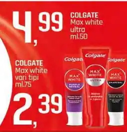 Famila COLGATE Max white ultra ml.50 offerta