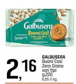 Famila GALBUSERA offerta