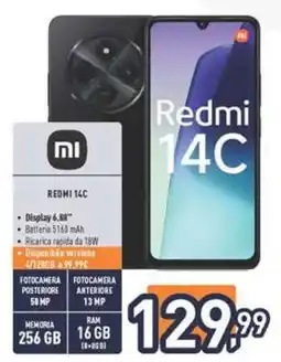 Unieuro Redmi 14C offerta