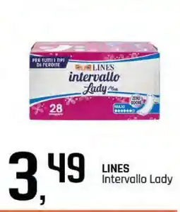Famila LINES INTERVALLO LADY offerta