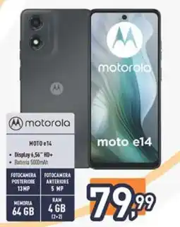 Unieuro motorola moto e14 offerta