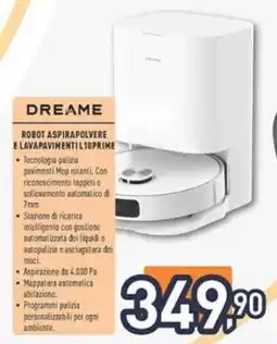 Unieuro Dreame Robot Aspirapolvere e Lavapavimenti L10 Prime offerta