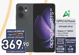 Unieuro OPPO Reno 13 FS 5G offerta