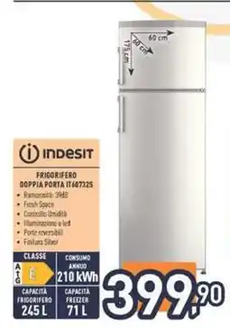 Unieuro Indesit Frigorifero Doppia Porta IT60732S offerta