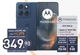 Unieuro Motorola Moto Edge 60 offerta