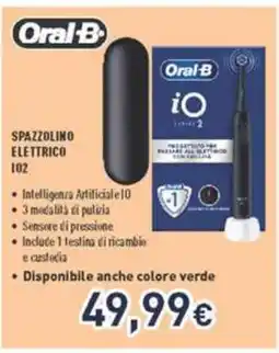 Unieuro ORAL-B SPAZZOLINO ELETTRICO - IO2 offerta