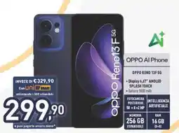 Unieuro OPPO RENO 13F 5G offerta