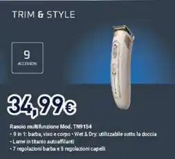 Unieuro Rasoio multifunzione Mod. TN9154 offerta