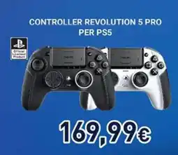 Unieuro CONTROLLER REVOLUTION 5 PRO PER PS5 offerta