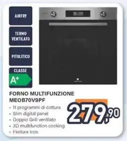 Unieuro FORNO MULTIFUNZIONE MEOB70V9PF offerta