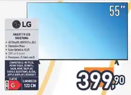 Unieuro LG Smart TV LED 55UQ78006 offerta