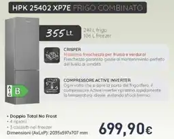 Unieuro HPK 25402 XP7E Frigo Combinato offerta