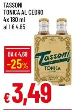 Galassia Tassoni tonica al cedro offerta