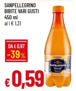 Galassia Sanpellegrino bibite vari gusti offerta
