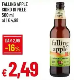Falling apple sidro di mele