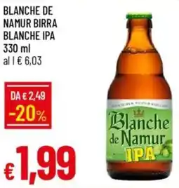 Galassia Blanche de namur birra blanche IPA offerta