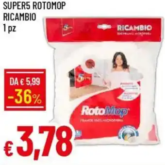 Galassia Super5 rotomop ricambio offerta
