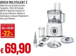 Galassia Bosch multitalent 3 offerta
