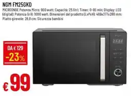 Galassia NGM FM25GKD Microonde offerta