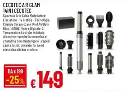 Galassia CECOTEC air glam 14in1 Spazzola offerta