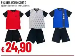 Galassia Pigiama uomo corto offerta