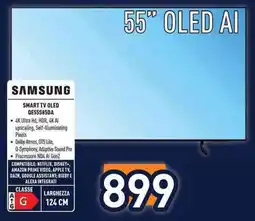 Unieuro Samsung smart TV OLED QE55S85DA offerta