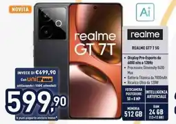 Unieuro Realme GT7 T 5G offerta