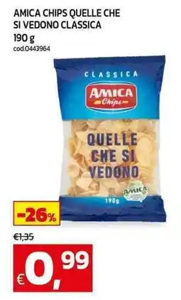 C+C Cash and Carry Amica chips quelle che si vedono classica offerta