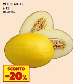C+C Cash and Carry Meloni gialli offerta