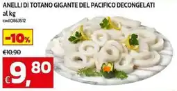 C+C Cash and Carry Anelli di totano gigante del pacifico decongelati offerta