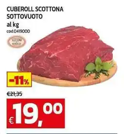 C+C Cash and Carry Cuberoll scottona sottovuoto offerta