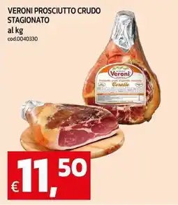C+C Cash and Carry Veroni prosciutto crudo stagionato offerta