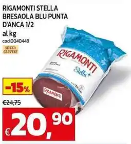 C+C Cash and Carry Rigamonti stella bresaola blu punta d'anca 1/2 offerta