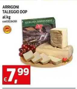 C+C Cash and Carry Arrigoni taleggio DOP offerta