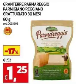 C+C Cash and Carry Granterre parmareggio parmigiano reggiano grattugiato 30 mesi offerta