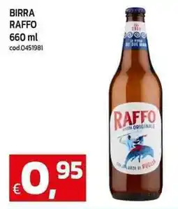 C+C Cash and Carry Birra raffo offerta