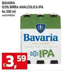 C+C Cash and Carry Bavaria 0.0% birra analcolica IPA offerta