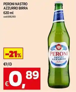 C+C Cash and Carry Peroni nastro azzurro birra offerta