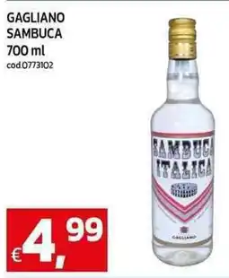 C+C Cash and Carry Gagliano sambuca offerta