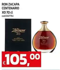 C+C Cash and Carry Ron zacapa centenario XO offerta