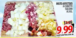 Il Genio Supermercato Misto affettati a cubetti salumi offerta