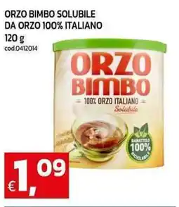 C+C Cash and Carry Orzo bimbo solubile da orzo 100% italiano offerta