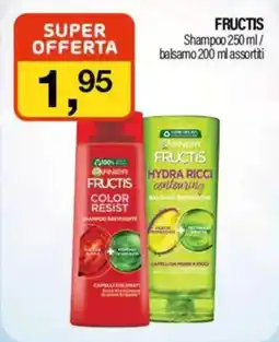 Caddy's FRUCTIS Shampoo/ balsamo assortiti offerta