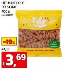 C+C Cash and Carry Life mandorle sgusciate offerta