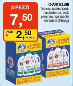 Caddy's CHANTECLAIR Detersivo lavatrice liquido offerta