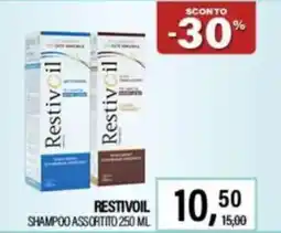 Caddy's Restivoil shampoo assortito offerta