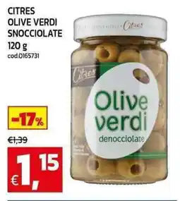C+C Cash and Carry Citres olive verdi snocciolate offerta