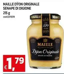 C+C Cash and Carry Maille dÿon originale senape di digione offerta