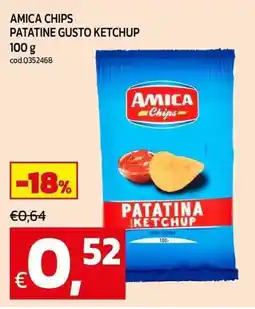 C+C Cash and Carry Amica chips patatine gusto ketchup offerta